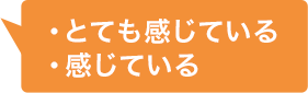 とても感じている